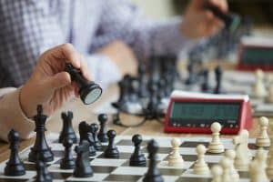 Synchronous chess move